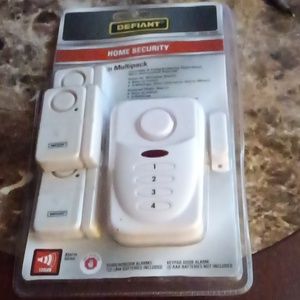 Defiant NEW/Sealed Wireless Alarm Kit, door/window alarm